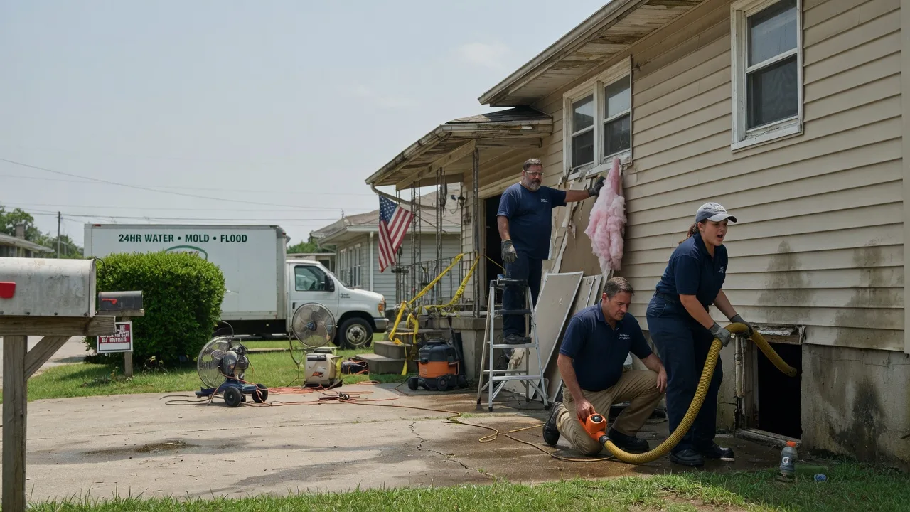 Water Damage Repair in New Trenton, IN near me